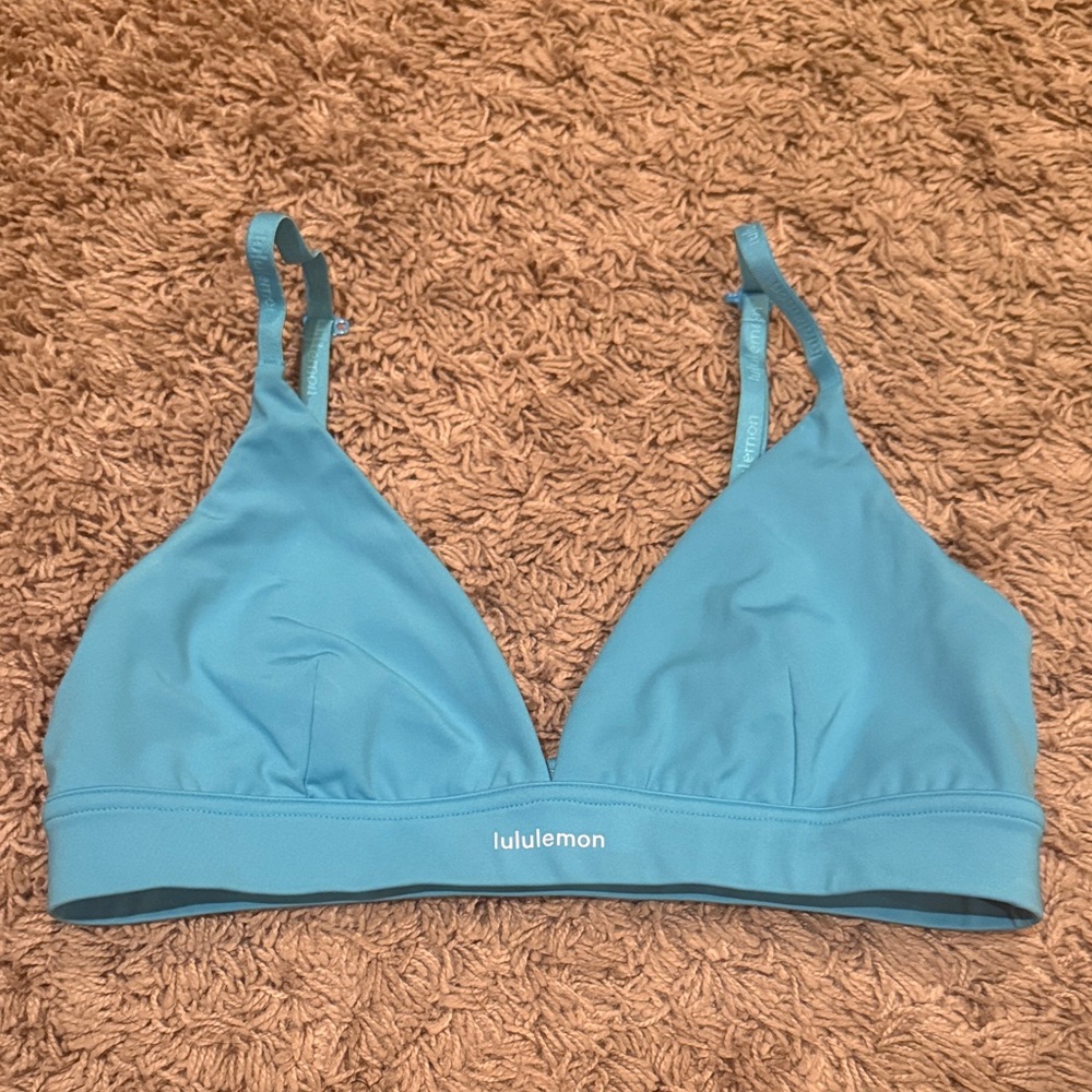 lululemon athletica Light Blue Bra